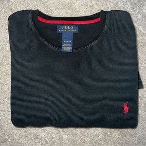 POLO Ralph Lauren - 100% Cotton Waffle Long Sleeve Crew - Men’s XL